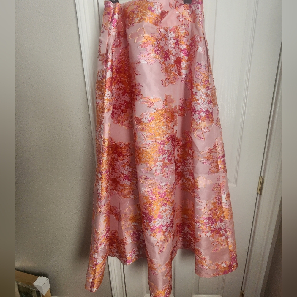 St John's Long Jacquard Skirt